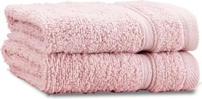 Set di asciugamani tipo terry rosa chiaro in cotone 2 pz 30x30 cm Zero Twist – Catherine Lansfield