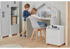 Contenitore per bambini MIRUM 54,2x42,4 cm bianco/grigio