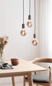 Nordlux - Cavo di alimentazione HANG 1xE27/40W/230V grigio/nero