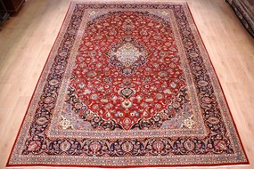Kashan Tappeto 270x390 (Iran) Annodato A Mano
