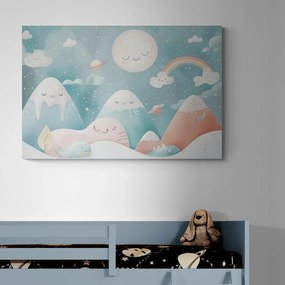 Stampa su tela – Per bambini: paesaggio sonnolento