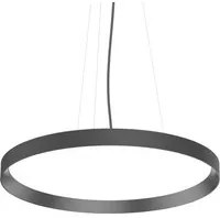 Sospensione Moderna Fly Metallo Nero Led 53W 3000K Luce Calda