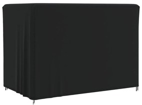 Copertura Altalena Da Giardino Nera 220x150x150cm 420d Oxford /