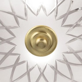 Orion DL 7-791/37 - Plafoniera PORTO 2xE27/40W/230V diametro 37 cm oro