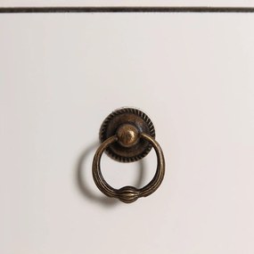 Mobiletto bianco 63x131 cm Oriente - Ixia