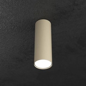 Shape plafoniera tubo h.25 1 luce sabbia 1143-pl25-sa