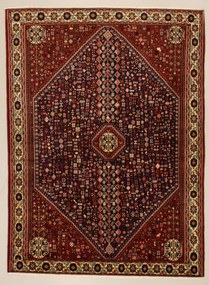 Abadeh Tappeto 180 x 250 (Iran) Annodato A Mano