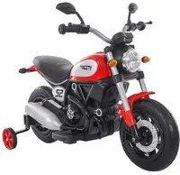 Moto Elettrica per Bambini 6V Spider Rossa