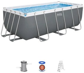Bestway 56456-7 Set piscina fuori terra Steel Pro Max da 412x201x122 cm