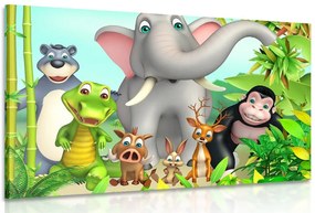 Quadro su tela – Animali adorabili