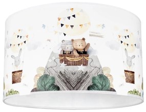 Plafoniera per bambini BEARS 1xE27/60W/230V