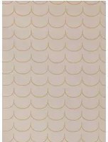 Majvillan Carta da parati Drop Curtain - Greige Golden Brown