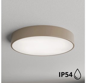 Brilagi - Plafoniera da bagno CLARE 4xE27/24W/230V diametro 50 cm beige IP54