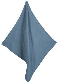 Coperta blu in cotone biologico 80x80 cm Seashells - Roba