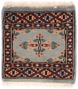 Bokhara Tappeto orientale 30 x 30 (Pakistan) Annodato A Mano