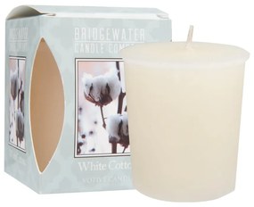 Candela profumata tempo di combustione 15 h White Cotton - Bridgewater Candle Company