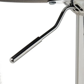 Set di sedie da bar nera in imbottito con altezza regolabile 2 pz (altezza della seduta 73 cm) – Casa Selección