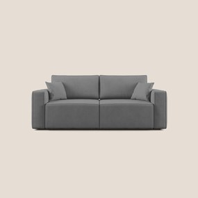 Morfeo divano con sedute estraibili in morbido tessuto impermeabile T02 grigio