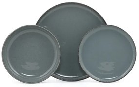 Set da tavola 18 pezzi blu/porcellana