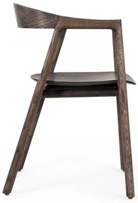 Sedia da pranzo in rovere marrone Muna - Gazzda