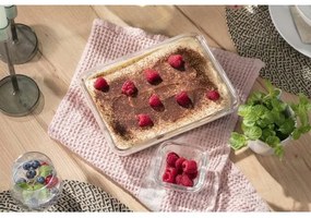 Tefal - Contenitore per alimenti 3 l MSEAL GLASS rosso/vetro