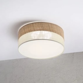 Plafoniera LED SIRJA BOHO LED/20W/230V Ø 35 cm beige/crema