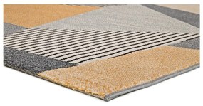 Tappeto arancione e grigio , 60 x 120 cm Gladys Sarro - Universal