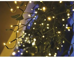 Catena LED da esterno natalizia 200xLED/8 modalità 8,6m IP44 bianco caldo