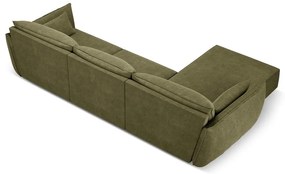 Divano angolare verde (angolo sinistro) Vanda - Mazzini Sofas