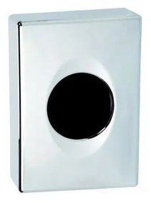 Porta sacchetti 10x13,5 cm, argento