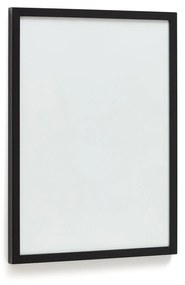 Kave Home - Portafoto in legno Neale con finitura nera 42 x 56 cm