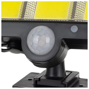 Riflettore LED solare con sensore INTEGRA LED/3W/3,7V IP44 + +TC