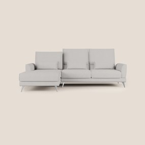 Tommy Divano angolare con relax e schienali traslanti in microfibra smacchiabile T11