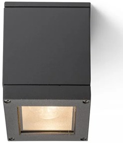 RED - Design Rendl-R10385 - Plafoniera da esterno QUADRA 1xE27/75W/230V IP54