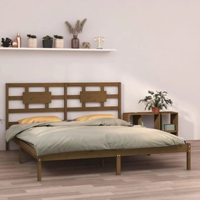Giroletto Senza Materasso Ambra 200x200 Legno Massello /