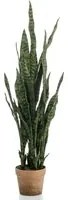 Emerald Pianta Artificiale Sansevieria in Vaso 60 cm 428468