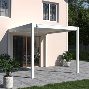 Pergola bioclimatica Ombréa autoportante 3x3M in alluminio (diversi colori)
