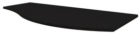Top per lavabo Vague BADEN HAUS L 103 x H 1.6 x P 51 cm nero mdf