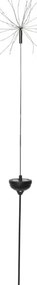 Apparecchio solare a LED per esterni con LED bianchi , altezza 100 cm Firework - Star Trading