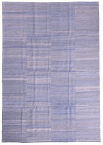 Kilim Tappeto persiano 320 x 220 Blu (Iran) Tessuto A Mano