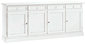 CECILY - credenza in legno cm 205 x 42 x 86 h