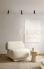 Kone faretto in alluminio nero con rotazione e inclinazione led 10w...
