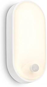 Brilo - applique da esterno a LED con sensore di movimento LED/12W/230V IP65 bianca