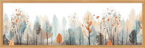Stampa incorniciata su mdf 6110DP03P950F0 150 x 50 cm