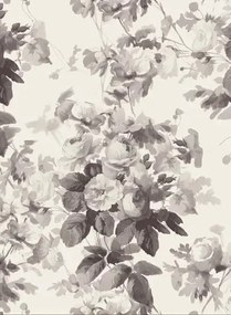 House of Hackney Carta da parati London Rose - Smoke Grey