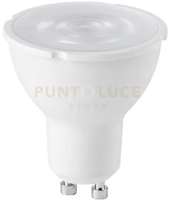 Gla241n- lampadina attacco gu10 4000k 385lm 5w plastica opale