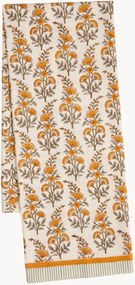 Tovaglia fatta a mano con motivo floreale Melon