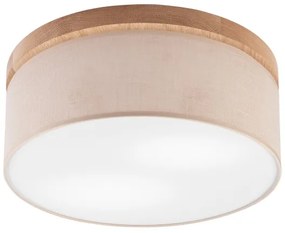 Brilagi - LED Plafoniera BELLADONNA 2xE27/15W/230V beige/quercia