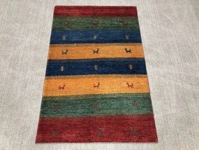 Gabbeh Tappeto 160x100 (Iran) Annodato A Mano