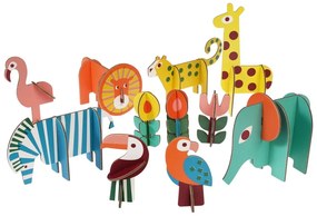 Gioco pieghevole in legno Wild Wonders - Rex London